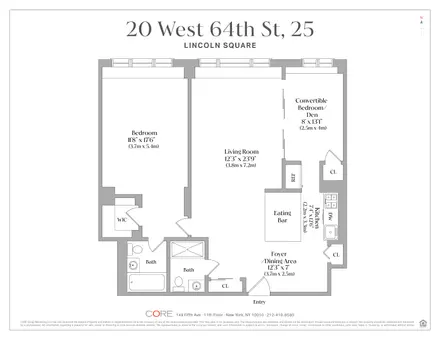 One Lincoln Plaza, 20 West 64th Street, #25J