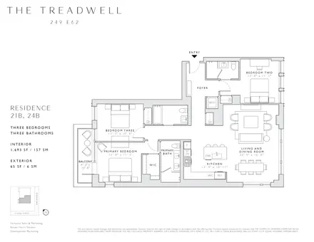 The Treadwell, 249 East 62nd Street, #24B