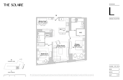 The Solaire, 20 River Terrace, #7L