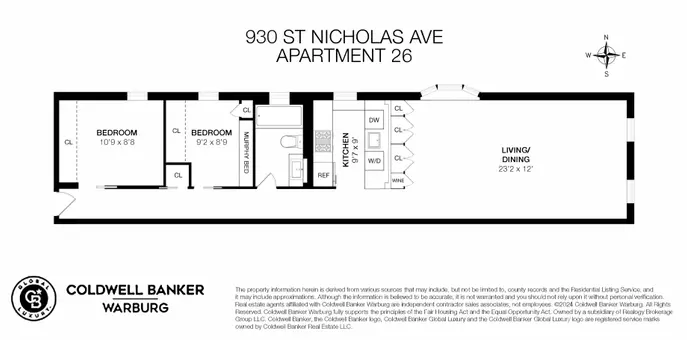 930 Saint Nicholas Avenue, #26