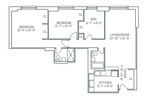 Parkside East, 30 Newport Parkway, #1606