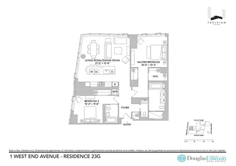 1 West End Avenue, #23G