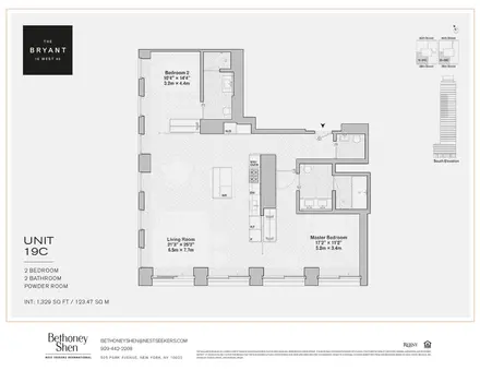 The Bryant, 16 West 40th Street, #19C