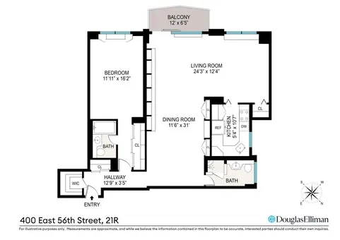 Plaza 400, 400 East 56th Street, #21R