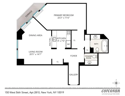 CitySpire, 150 West 56th Street, #2810