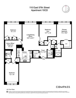 The Dorchester, 110 East 57th Street, #10CD