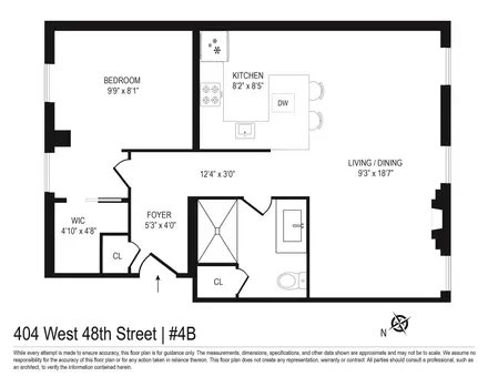 404 West 48th Street, #4B