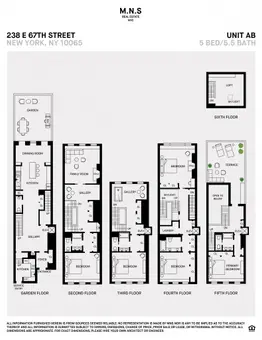 Solow Townhouses, 222 - 242 East 67th Street, #238AB