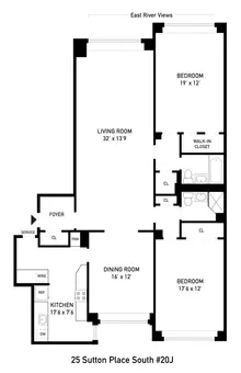 Cannon Point North, 25 Sutton Place South, #20J