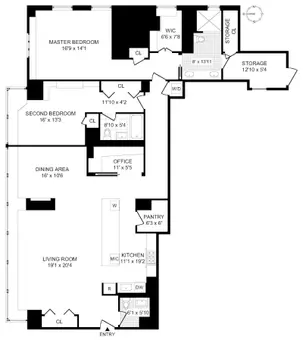 The Cass Gilbert, 130 West 30th Street, #17A