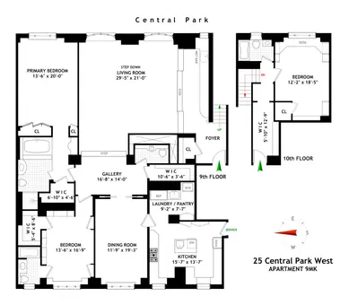 The Century, 25 Central Park West, #9MK