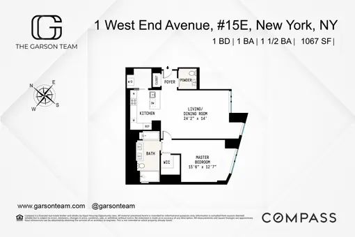 1 West End Avenue, #15E