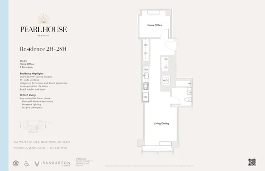 Pearl House, 160 Water Street, #25H