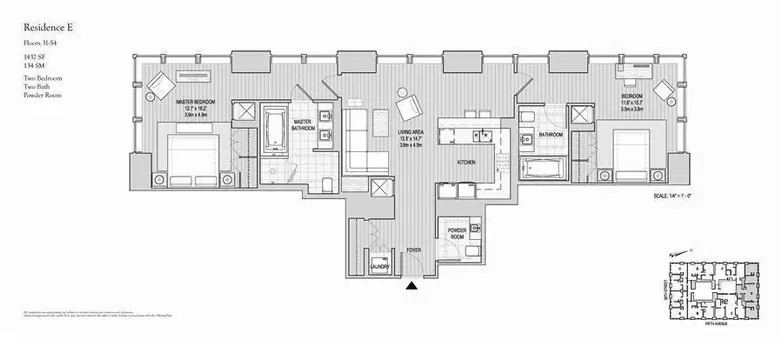 The Residences at 400 Fifth Avenue, 400 Fifth Avenue, #39E