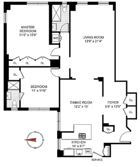 The Arbutus, 639 West End Avenue, #5B