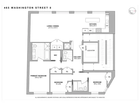 465 Washington Street, #8