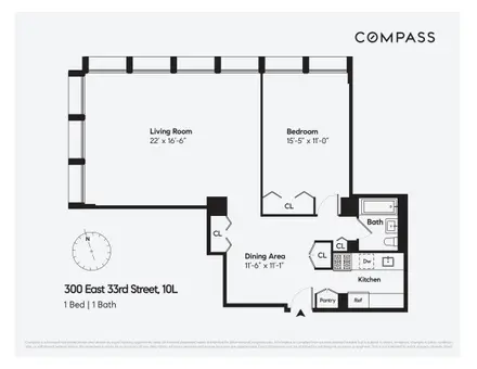 Kips Bay Towers, 300 East 33rd Street, #10L