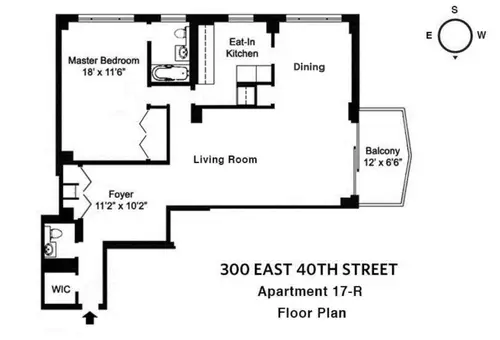 The Churchill, 300 East 40th Street, #17R