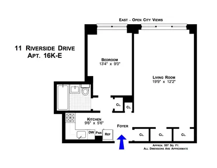 The Schwab House, 11 Riverside Drive, #16KE