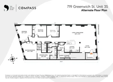 719 Greenwich Street, #3S