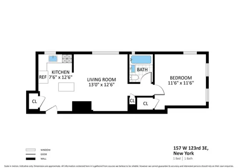 The Monte Cristo, 157 West 123rd Street, #3C