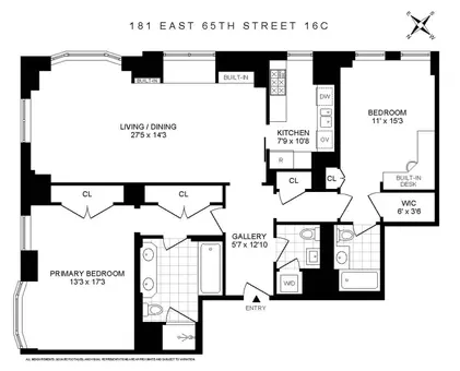 The Chatham, 181 East 65th Street, #16C