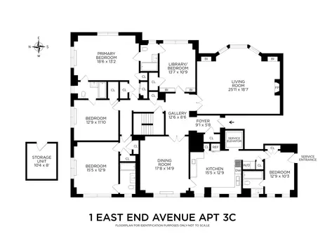 1 East End Avenue, #3C