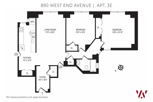 890 West End Avenue, #3E