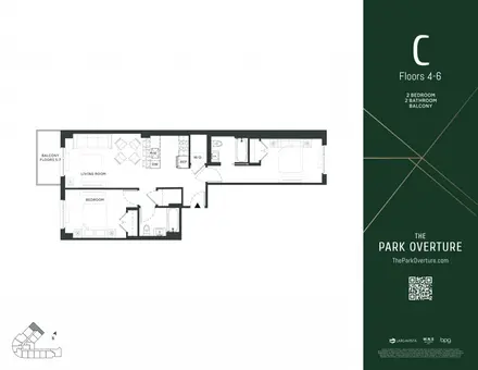 The Park Overture, 4568 Broadway, #4C