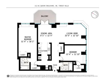 Pinnacle Condominium, 112-01 Queens Boulevard, #8B