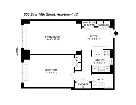 East River House, 505 East 79th Street, #4D