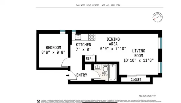 346 West 52nd Street, #4C