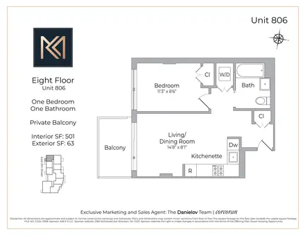 Kensington Manor, 428 East 9th Street, #806