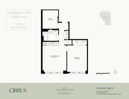 Cirrus, 340 Lenox Road, #6A