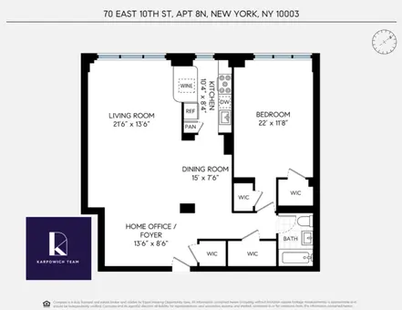 Stewart House, 70 East 10th Street, #8N