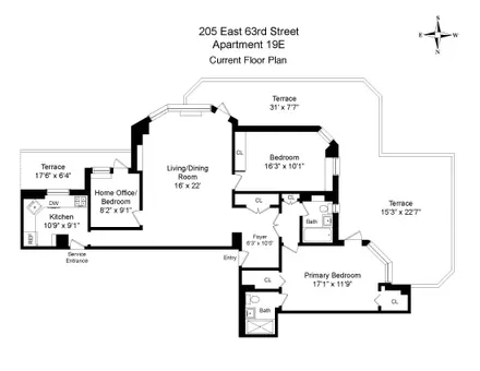 205 East 63rd Street, #19E