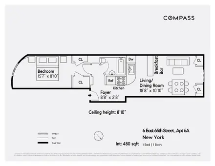 6 East 65th Street, #6A