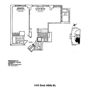 The Cosmopolitan, 145 East 48th Street, #31D