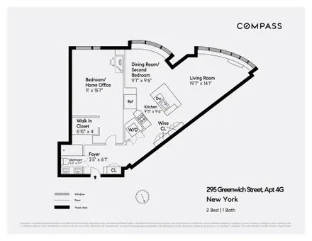 Greenwich Court, 295 Greenwich Street, #4G