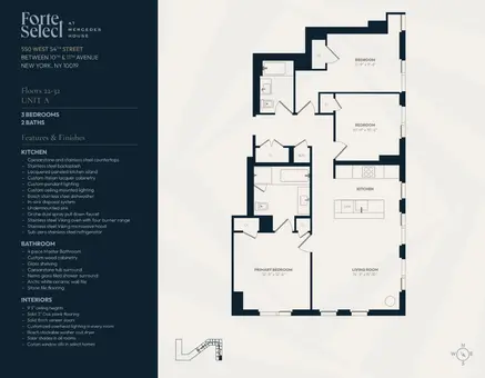 Instrata at Mercedes House, 554 West 54th Street, #25A