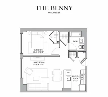 The Benny, 77 Clarkson Avenue, #4C
