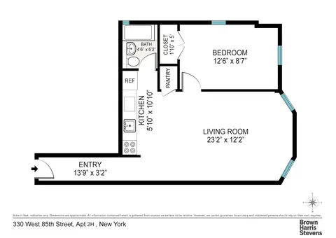 The Rexmere, 330 West 85th Street, #2H