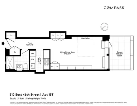 Turtle Bay Towers, 310 East 46th Street, #15T