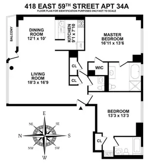 The Grand Sutton, 418 East 59th Street, #34AF