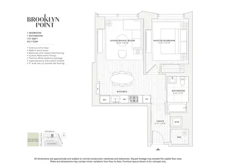 Brooklyn Point, 138 Willoughby Street, #26D