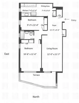 Concourse Towers, 1020 Grand Concourse, #15G