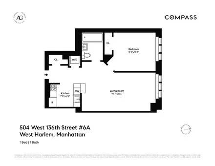 Hamilton Parc, 504 West 136th Street, #6A