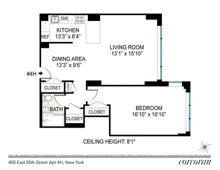 400 East 85th Street, #4H