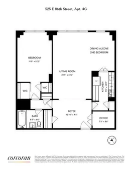 525 East 86th Street, #4G