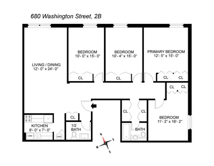 668 Washington Street, #2B